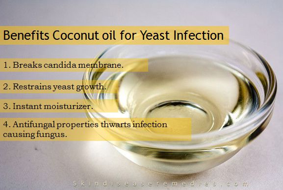 Coconut Oil For Yeast Infection Skin Disease Remedies