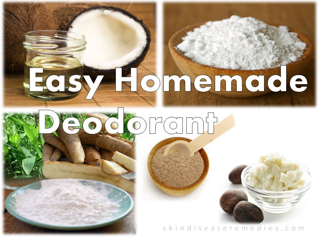 homemade deodorant recipe