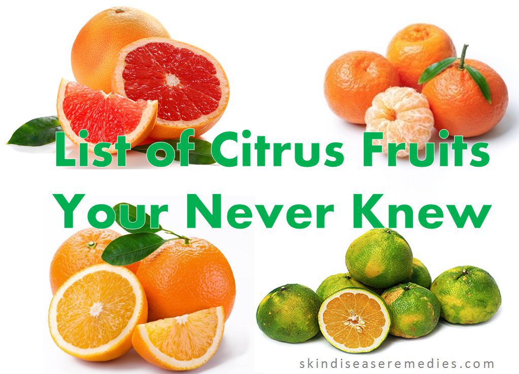 list of citrus fruits