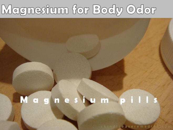 magnesium for body odor