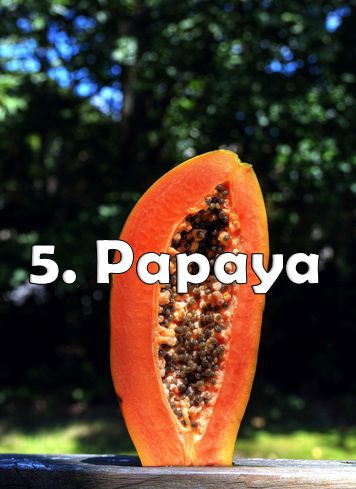 papaya for acne