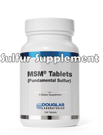 sulfur supplement