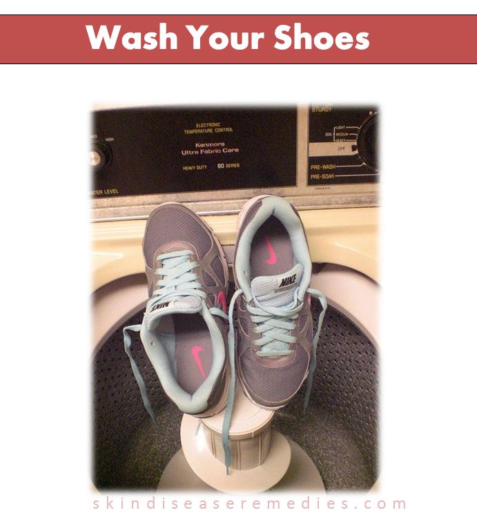 wash your shoes