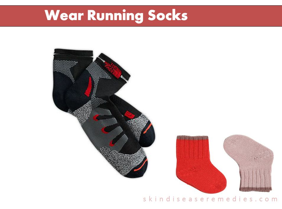 wear running socks
