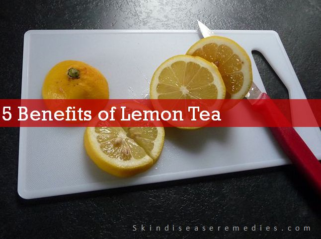 benefits of lemon tea for skin