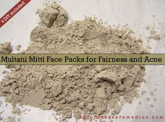 multani mitti face pack for oily skin and pimples