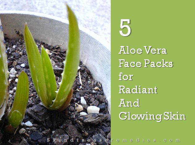 aloe vera face mask