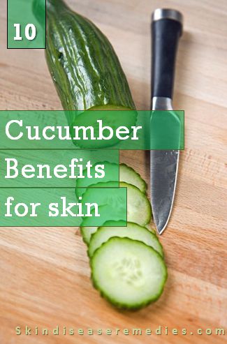 cucumber benefits for skin