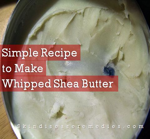how to make whipped shea butter