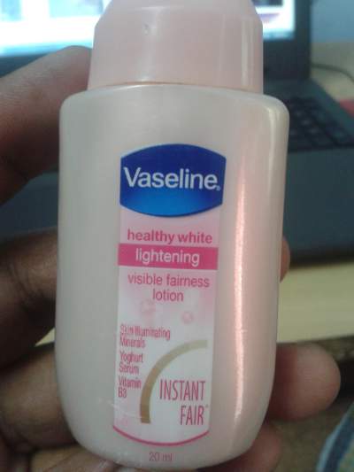 Vaseline Healthy White Lightening Visible Fairness Lotion review