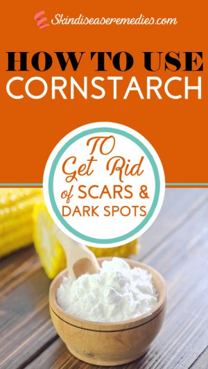 cornstarch for skin whitening
