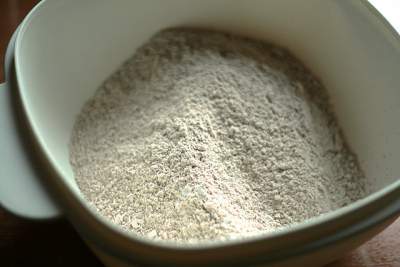 wheat flour for face