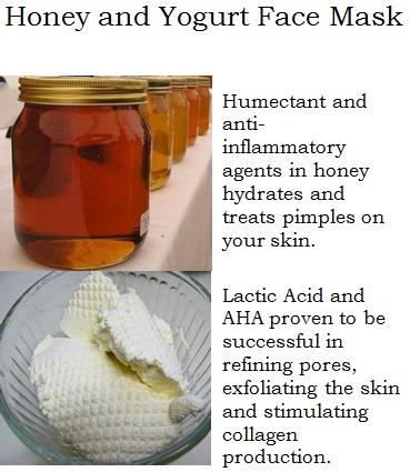 yogurt and honey face mask