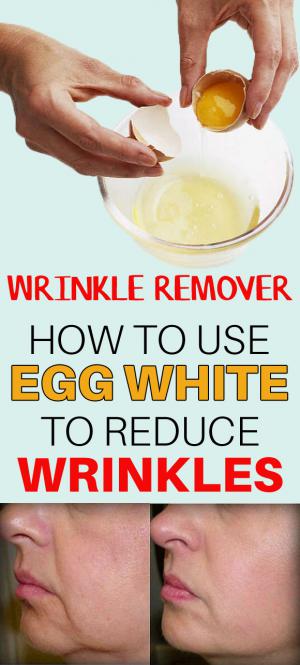 egg white face mask for wrinkles