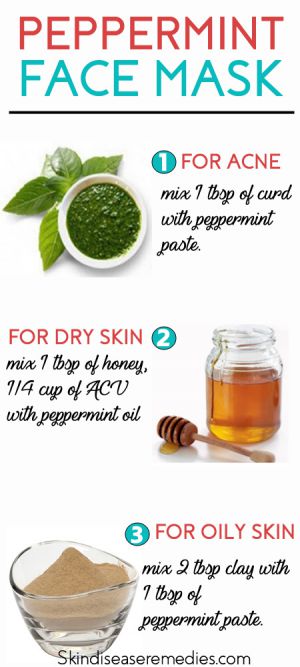 peppermint face mask