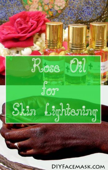 rose oil for skin lightening