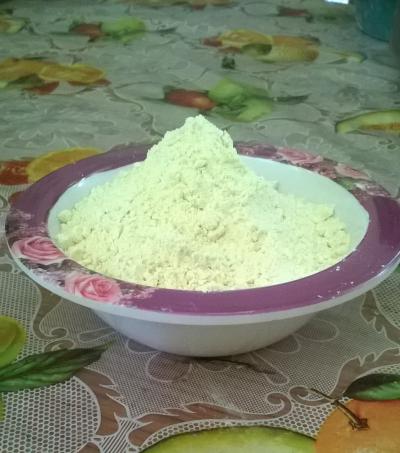 gram flour for acne