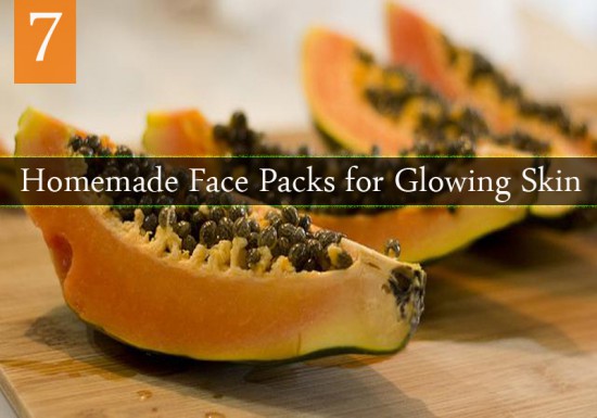 homemade face pack for glowing skin