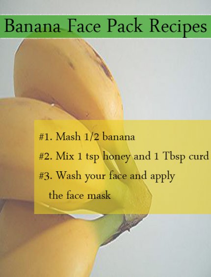 banana face pack