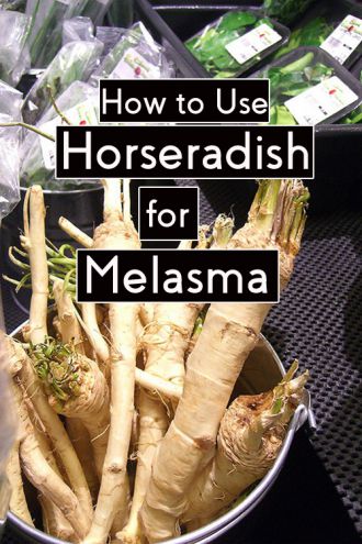 horseradish for melasma
