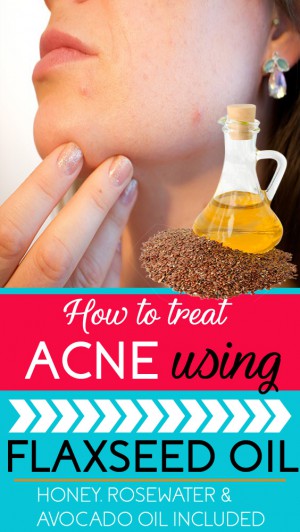 flaxseed oil for acne