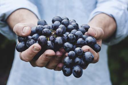 grape face mask